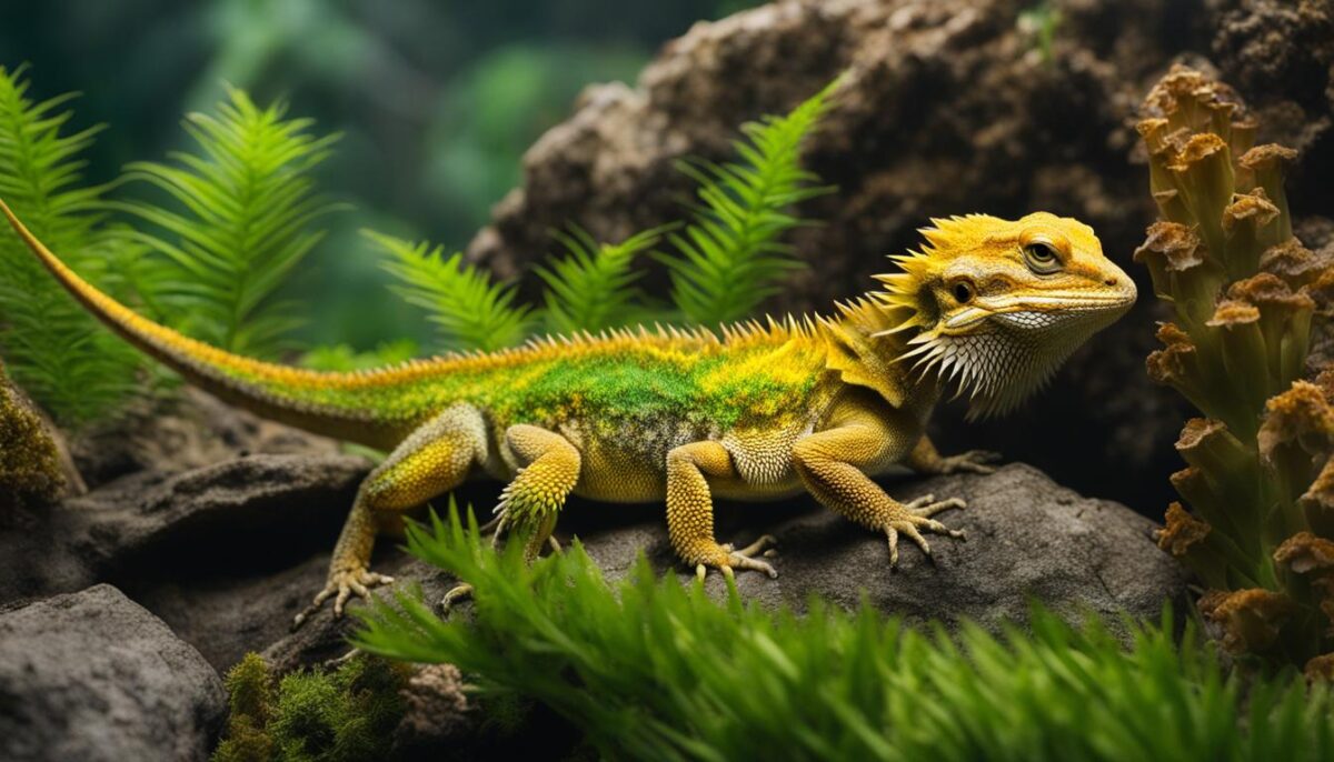 Yellow fungus in bearded dragons