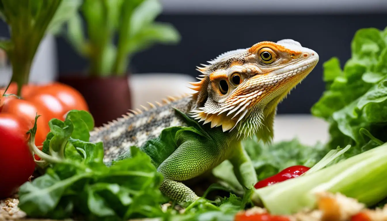 bearded dragon 2 years old diet