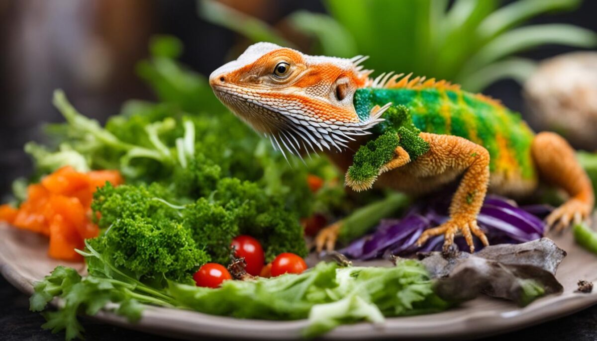 bearded dragon daily diet