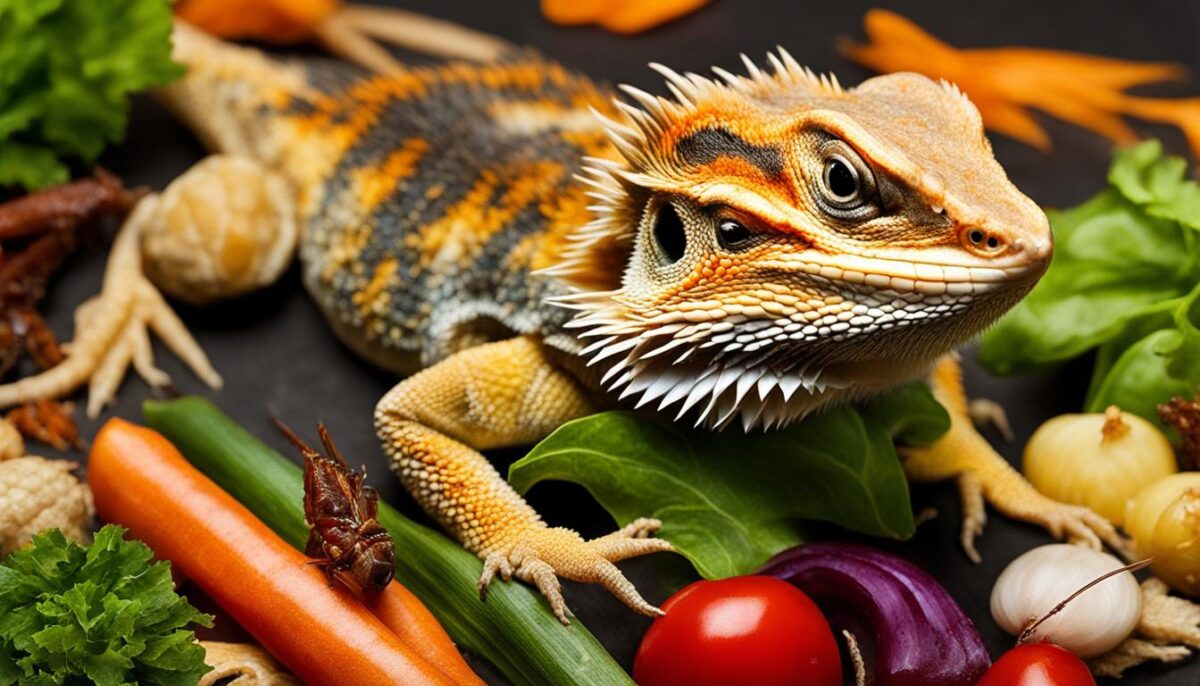 bearded dragon diet