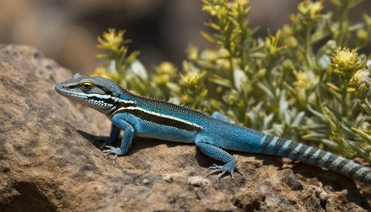 Blue belly lizard habitat
