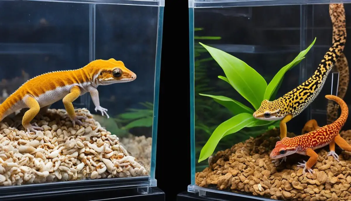 crested gecko vs leopard gecko care