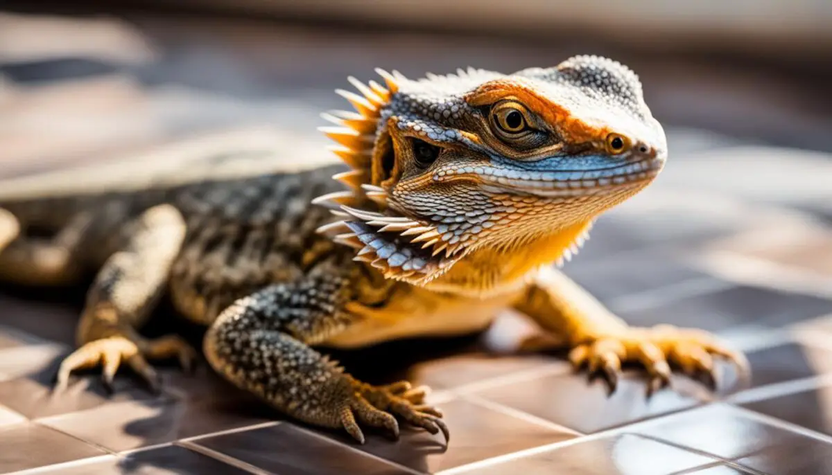 advantages of using tile in bearded dragon enclosure