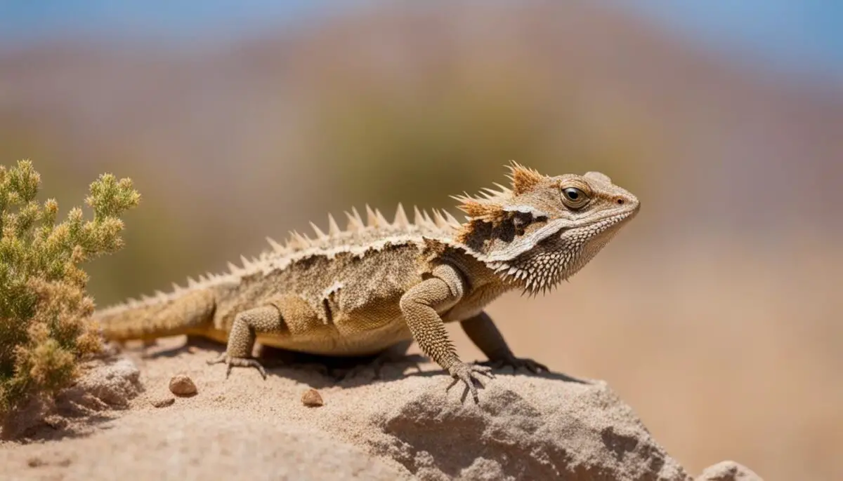 desert horned lizards