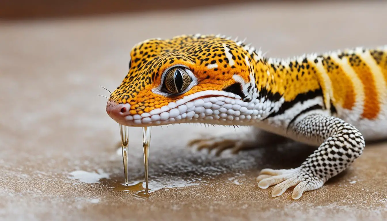 leopard gecko face