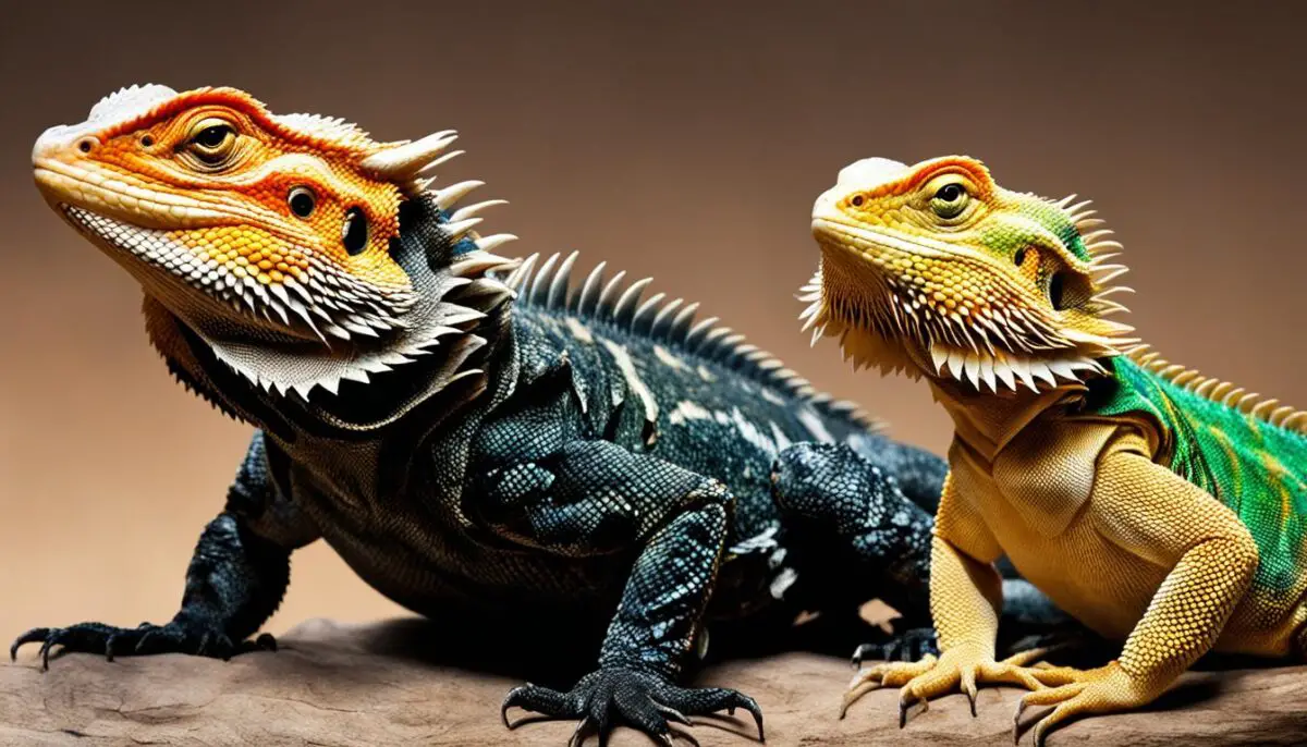 rankin dragon vs bearded dragon temperament image