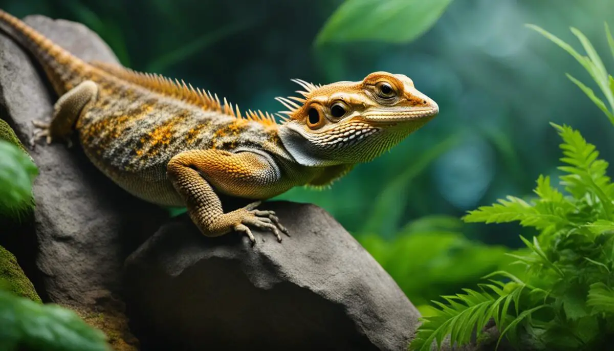 soothing stressed bearded dragon