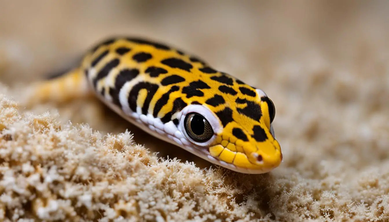sperm plug leopard gecko