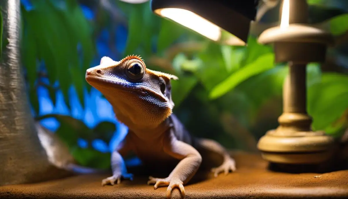 best lighting for crested geckos