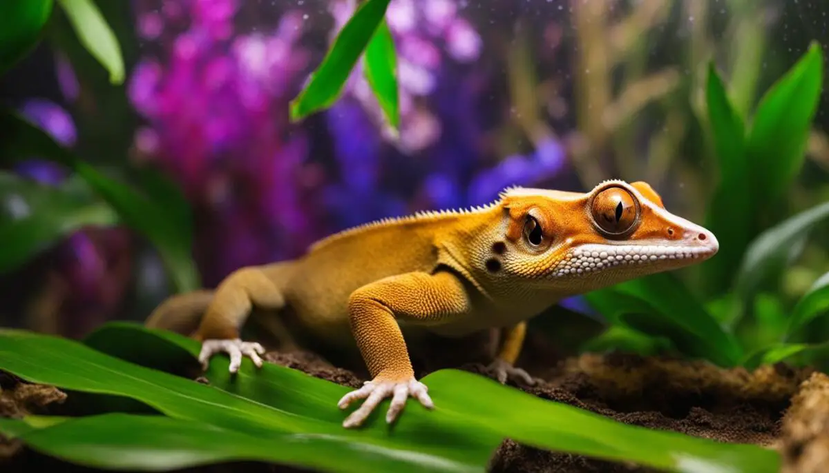 lighting requirements for crested geckos