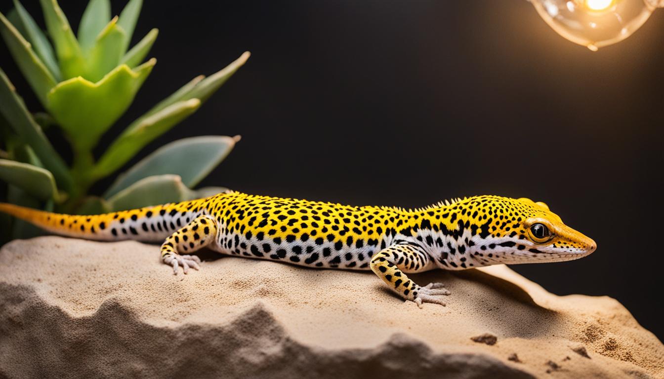 naturalistic leopard gecko setup