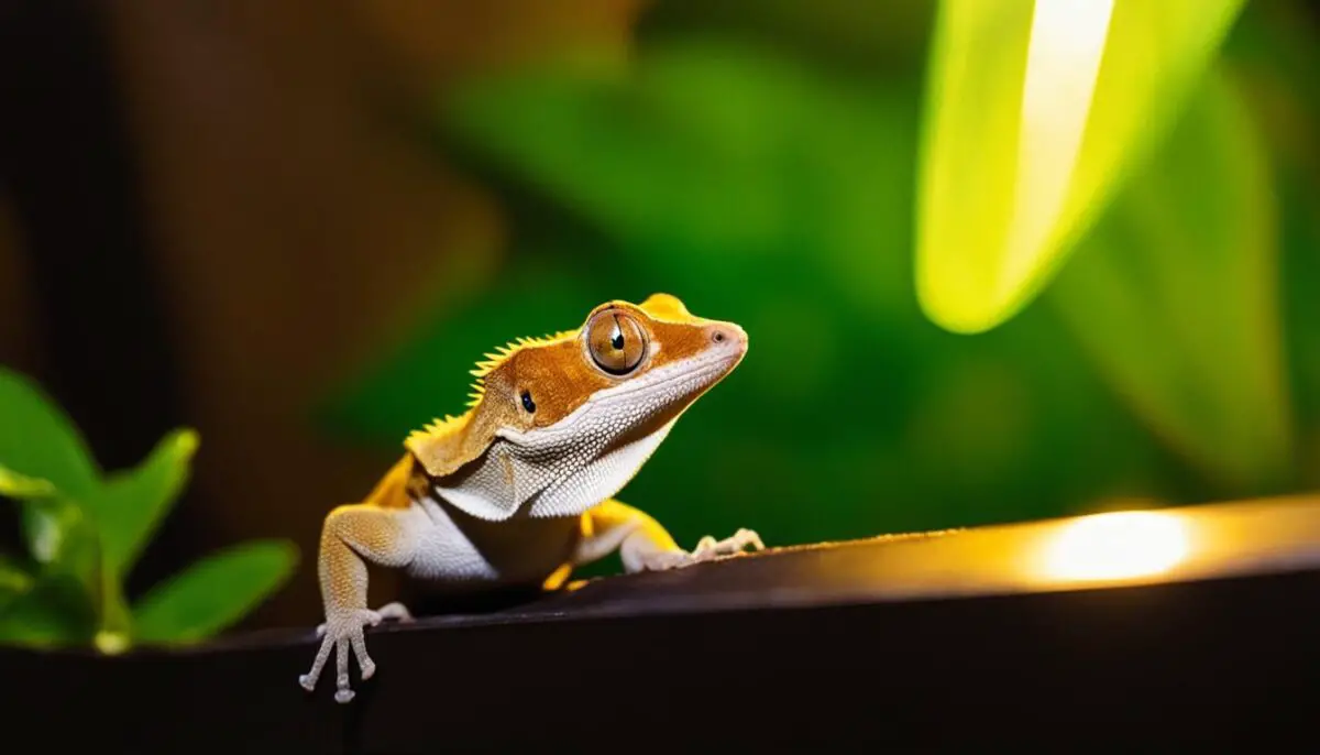 optimal lighting for crested geckos