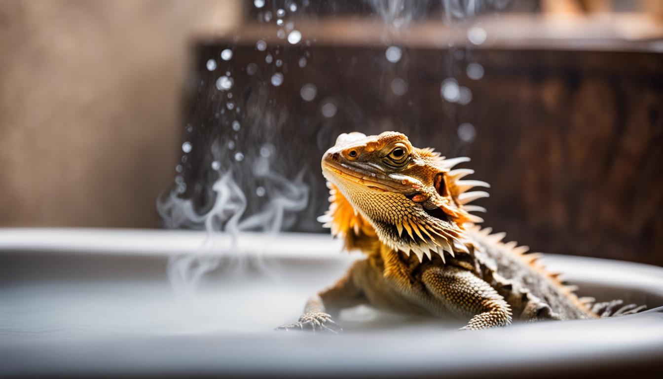 temperature for bearded dragon bath