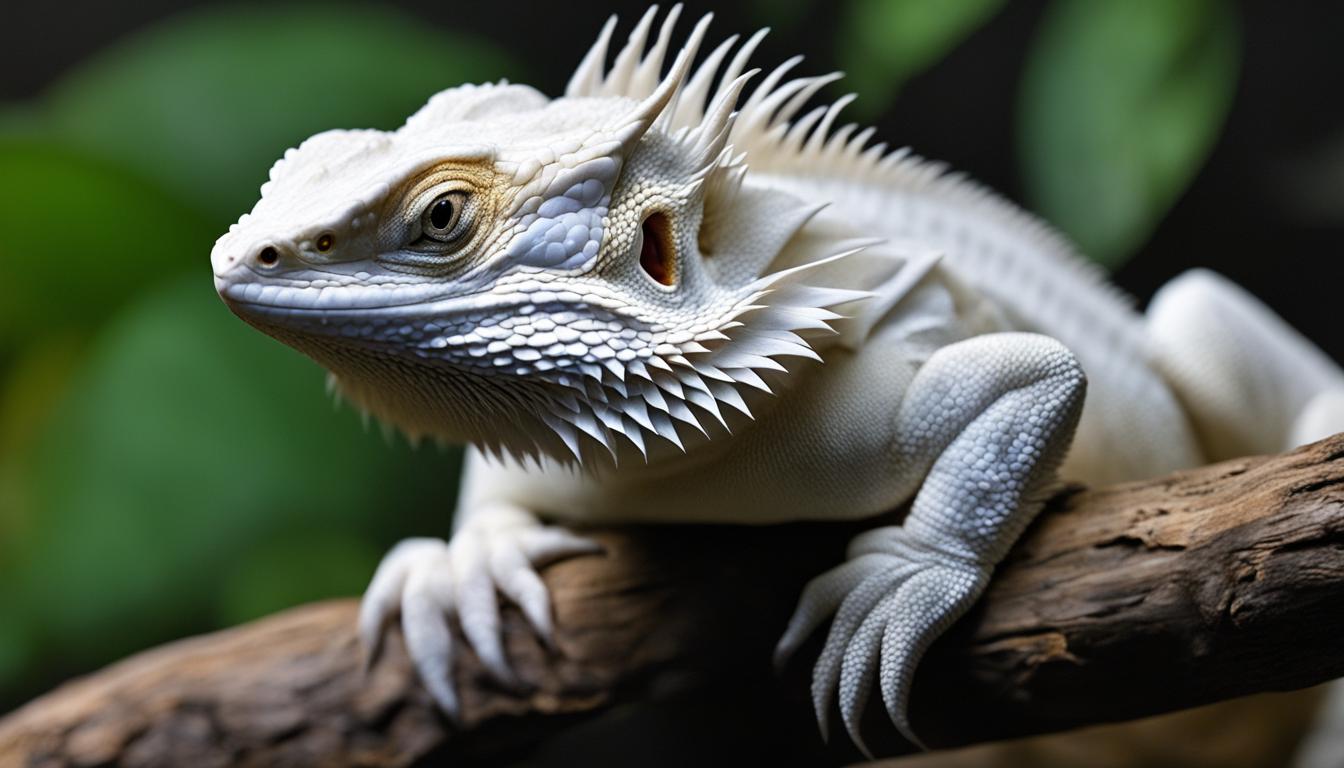 white bearded dragon for sale